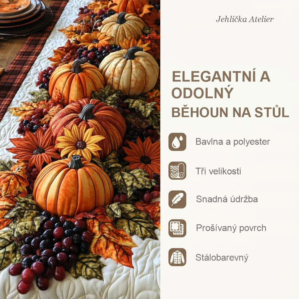 Vlastnosti běhounu na stůl