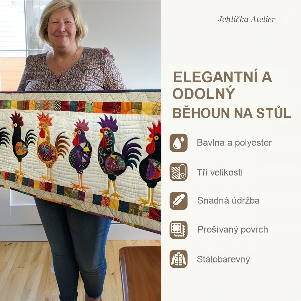 Vlastnosti běhounu na stůl