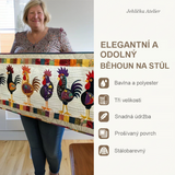 Vlastnosti běhounu na stůl