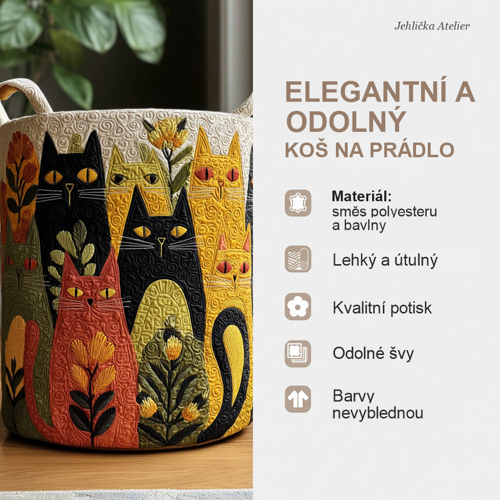 Vlastnosti koše na prádlo