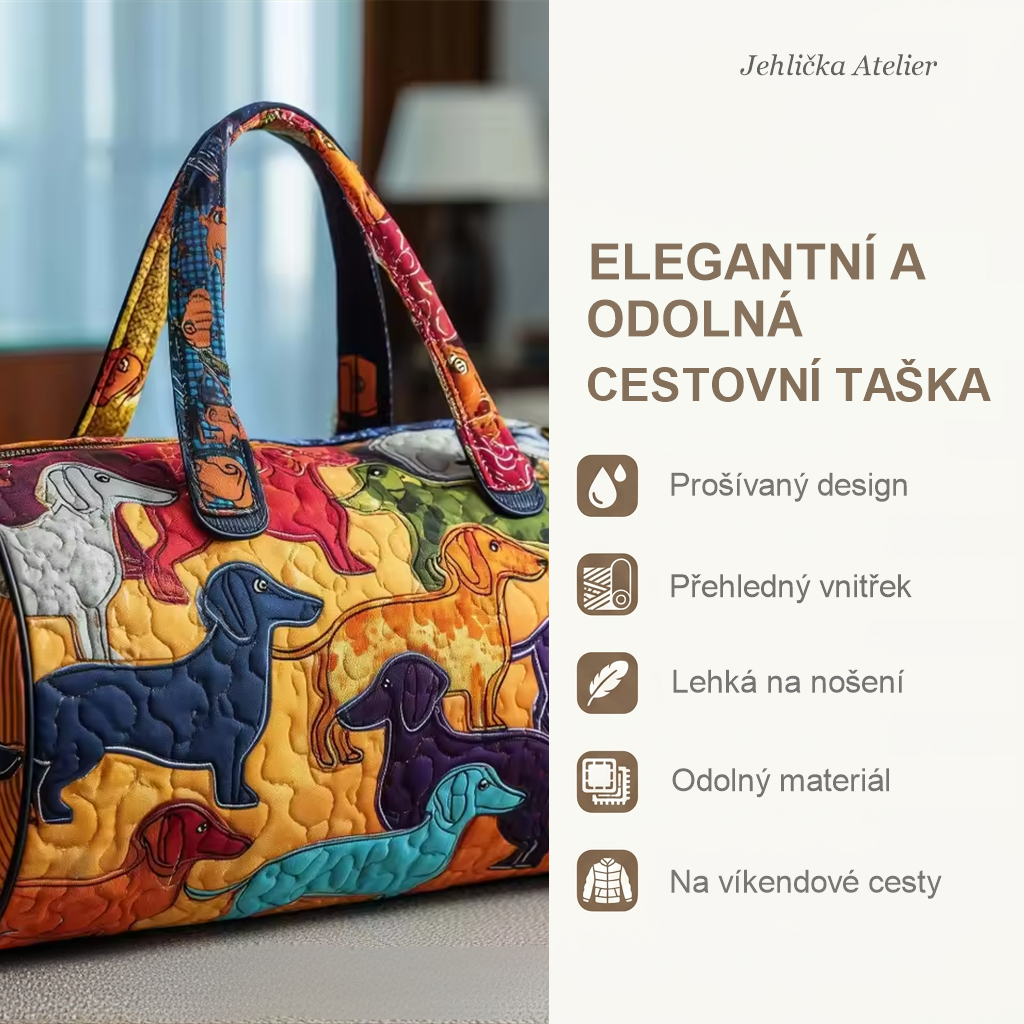 Vlastnosti cestovní tašky